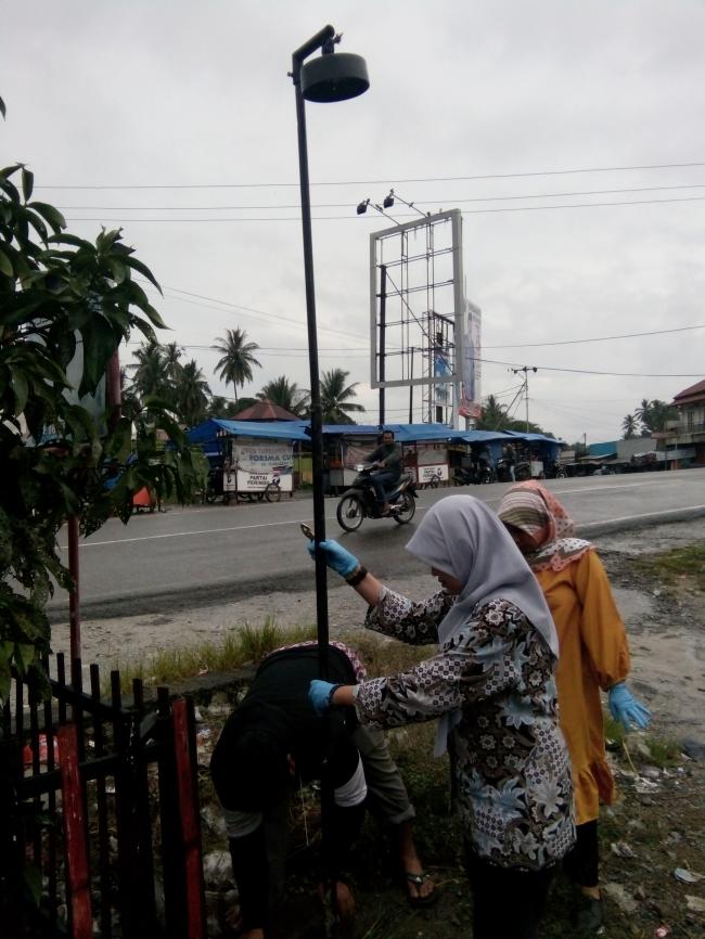 Pemasangan Pasive Sampler