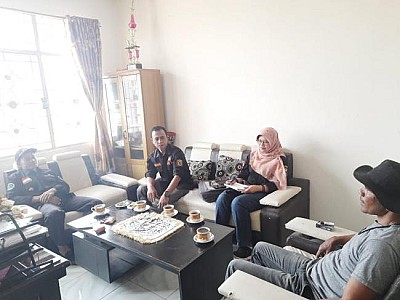 Koordinasi dengan Pemerintahan Nagari Batu Bajanjang terkait rencana pelaksanaan sosialisasi dan wor